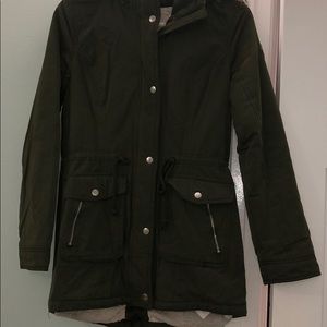 Olive Green Winter Jacket
